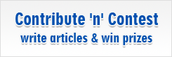 Contribute 'n' Contest write articles & win prizes